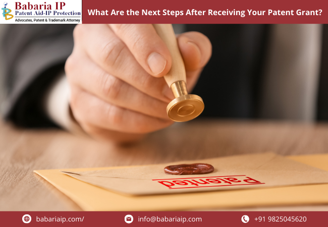 What Are the Next Steps After Receiving Your Patent Grant