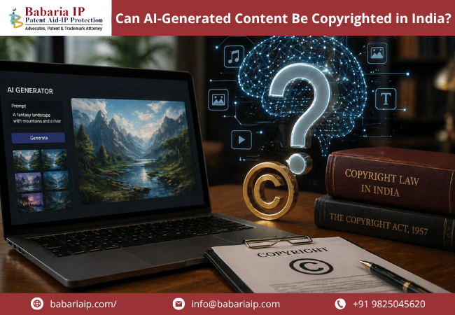 Can AI-Generated Content Be Copyrighted in India?