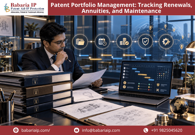 Patent Portfolio Management Tracking Renewals, Annuities, and Maintenance